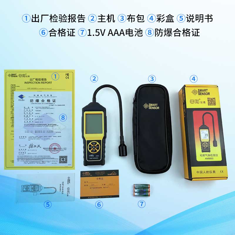 AM8800可燃气体检测仪